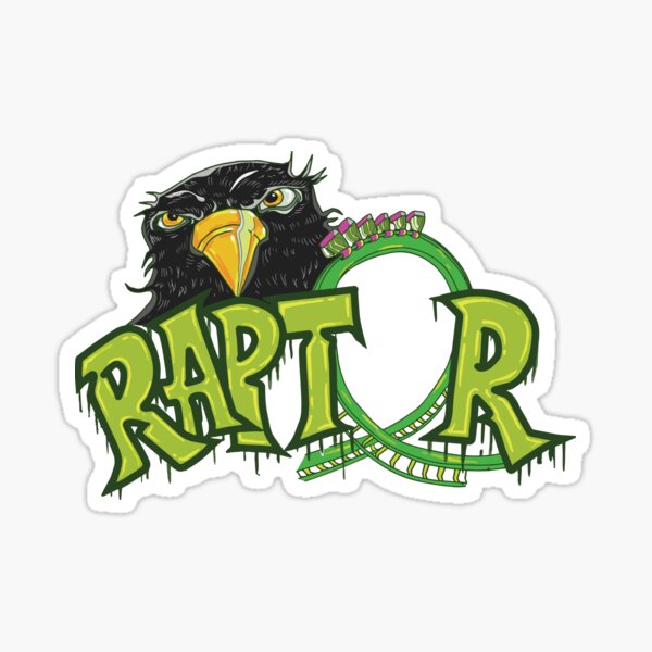 Raptor Design Digital Sticker