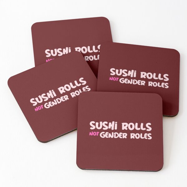 Item preview, Sushi Rolls not Gender Roles designed and sold by PrintbyPatty.