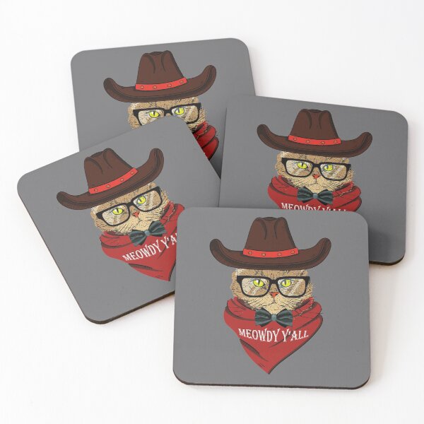 Item preview, Meowdy Y'all- Texan Cat designed and sold by EvaWolf.