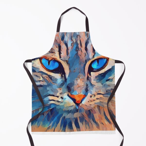 Item preview, Cat -Acrylic Painting - Accessories, Canvas Prints and Apparel designed and sold by Rohith Augustine.