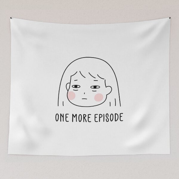 Item preview, One more episode - Funny Kdrama Addict designed and sold by nohstyle.