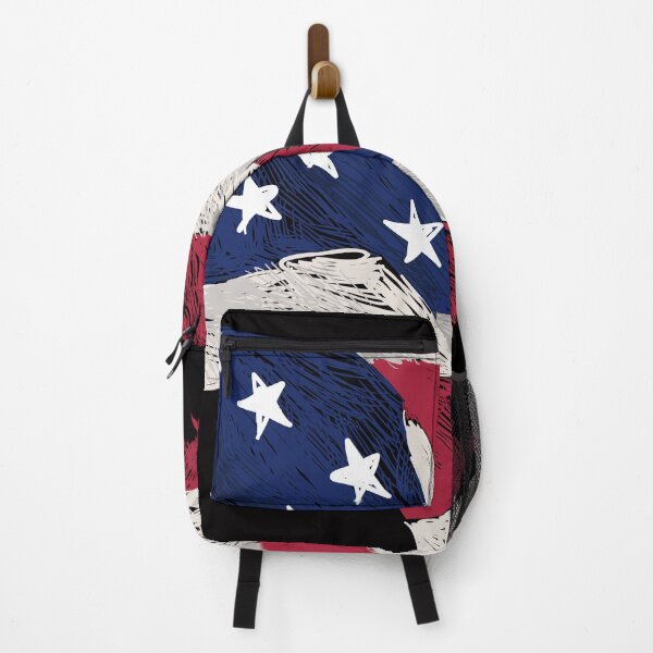 Item preview, Crayon Sketched American Flag designed and sold by GlobalWardrobe.