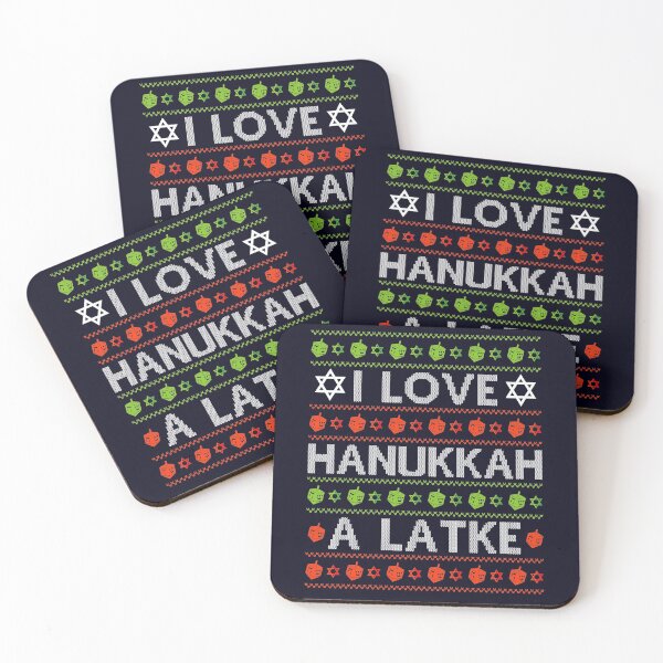 Item preview, I love Hanukkah a Latke designed and sold by mmos.