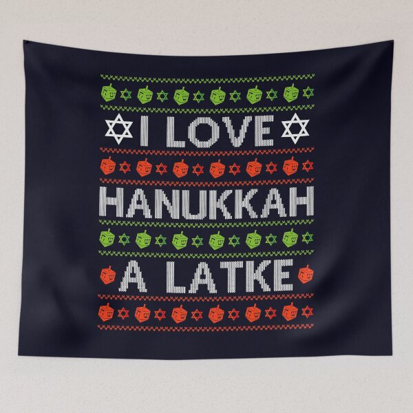 Item preview, I love Hanukkah a Latke designed and sold by mmos.