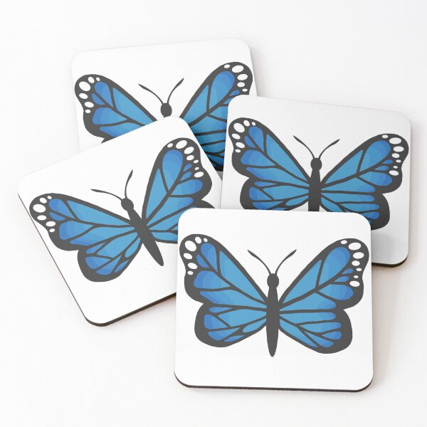 Item preview, blue butterfly designed and sold by letterwithviv.