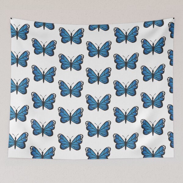 Item preview, blue butterfly designed and sold by letterwithviv.