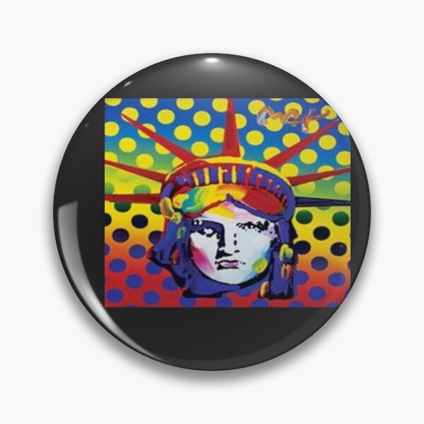 Item preview, Peter Max Lady Liberty designed and sold by Peace,Love & Art.