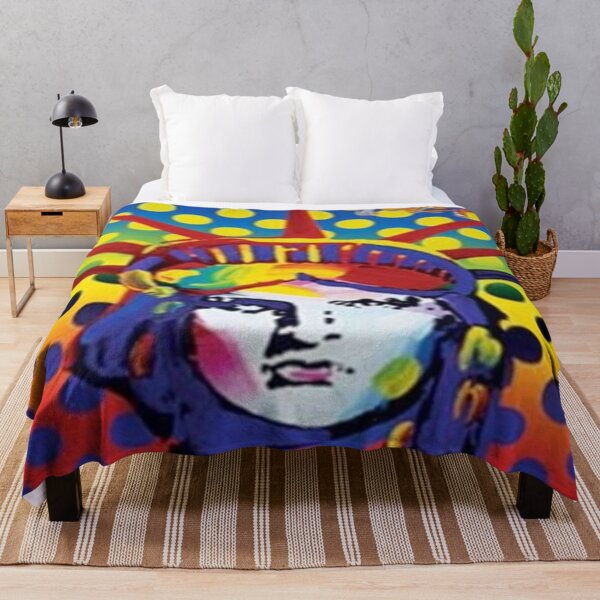 Item preview, Peter Max Lady Liberty designed and sold by Peace,Love & Art.