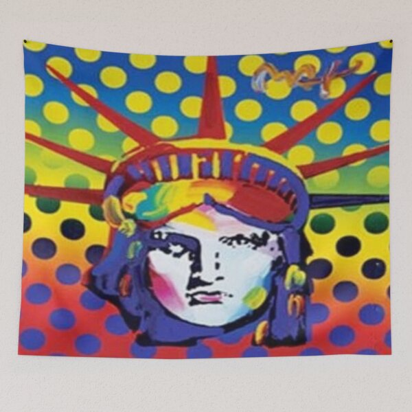 Item preview, Peter Max Lady Liberty designed and sold by Peace,Love & Art.