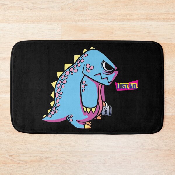 Item preview, Groggy blue dragon needs coffee before work designed and sold by TiffanyYau.