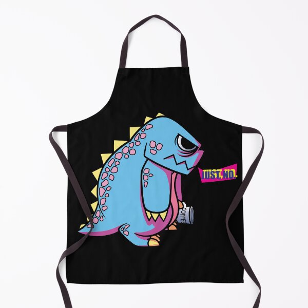 Item preview, Groggy blue dragon needs coffee before work designed and sold by TiffanyYau.