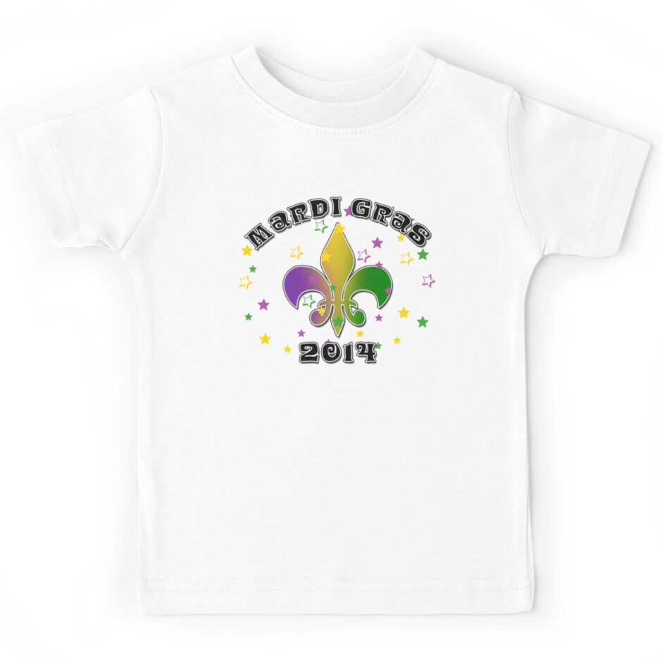 mardi gras toddler shirts