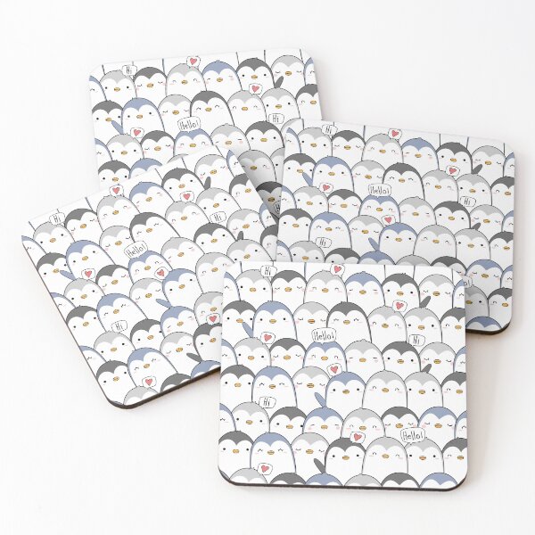 Item preview, Cute Adorable Doodle Penguins designed and sold by Vector Scout Lab.