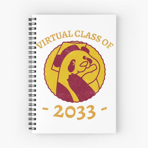 Item preview, Virtual class of 2033 graduating cute panda designed and sold by GoodyLeo.