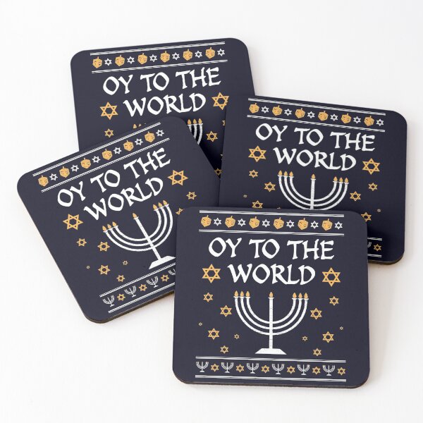 Item preview, Oy to the World Hanukkah designed and sold by mmos.