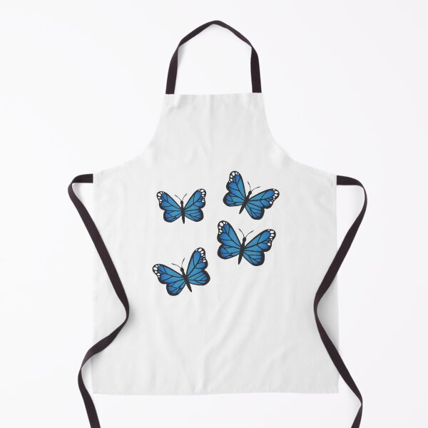 Item preview, blue butterfly sticker pack designed and sold by letterwithviv.