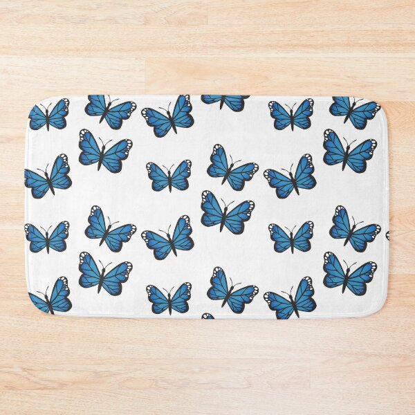 Item preview, blue butterfly sticker pack designed and sold by letterwithviv.