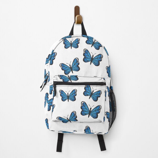 Item preview, blue butterfly sticker pack designed and sold by letterwithviv.