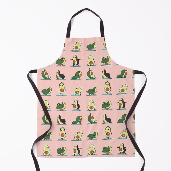 Item preview, Avocado Yoga in Pink designed and sold by Huebucket.