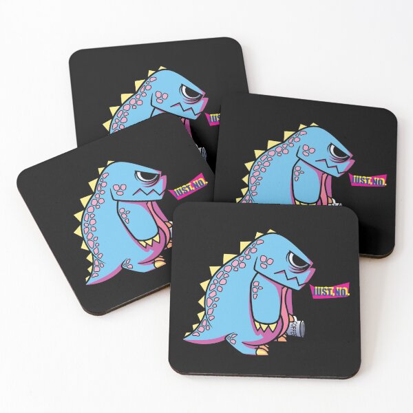 Item preview, Groggy blue dragon needs coffee before work designed and sold by TiffanyYau.
