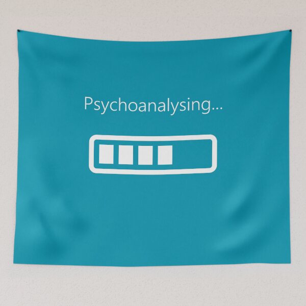 Item preview, Psychoanalysing in progress - bar design designed and sold by bravescribbler.