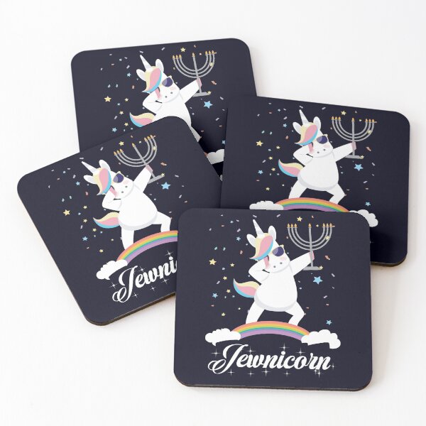 Item preview, Jewnicorn Hanukkah Unicorn designed and sold by mmos.