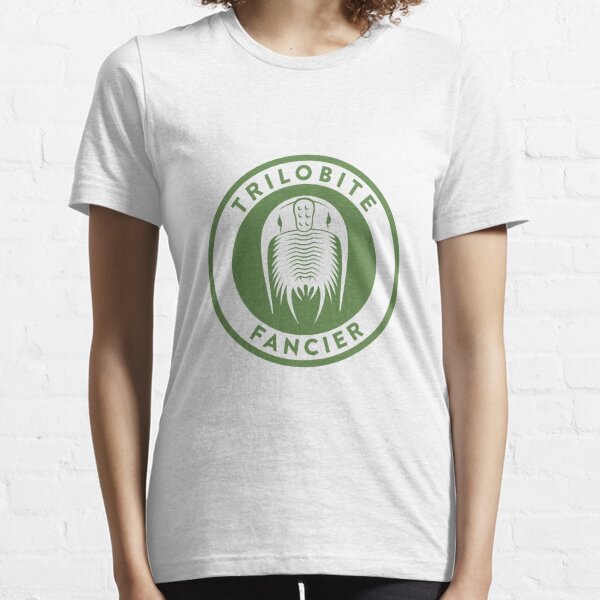 Trilobite Fancier (green on white) Essential T-Shirt