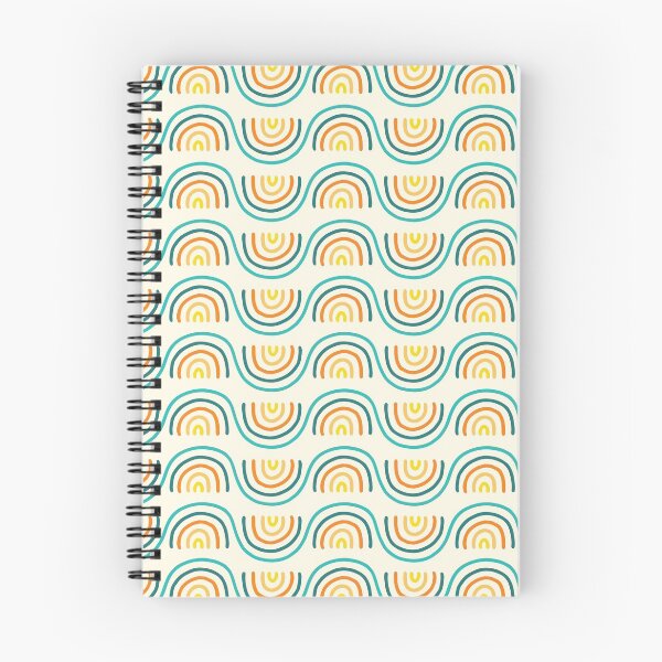 Item preview, Rainbow Waves - Yellow designed and sold by cheekimori.