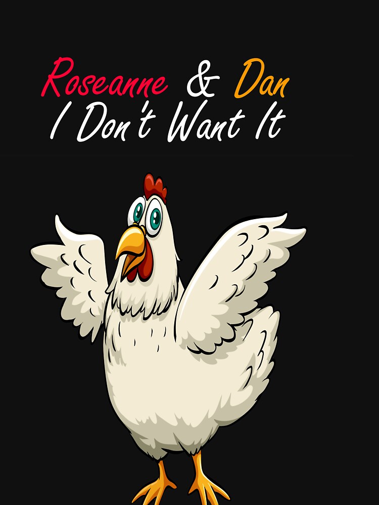 chicken egg shirt roseanne