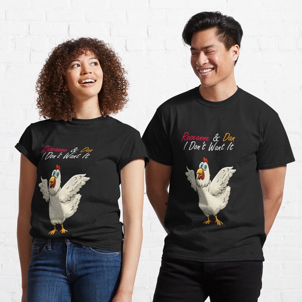 chicken egg shirt roseanne