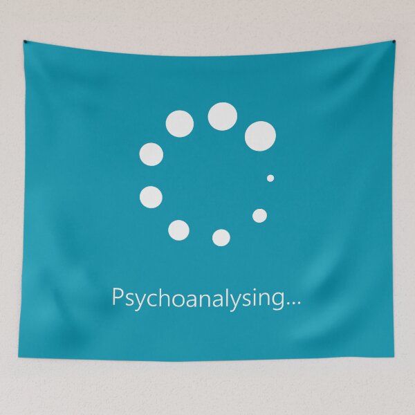 Item preview, Psychoanalysing in progress - circle design designed and sold by bravescribbler.