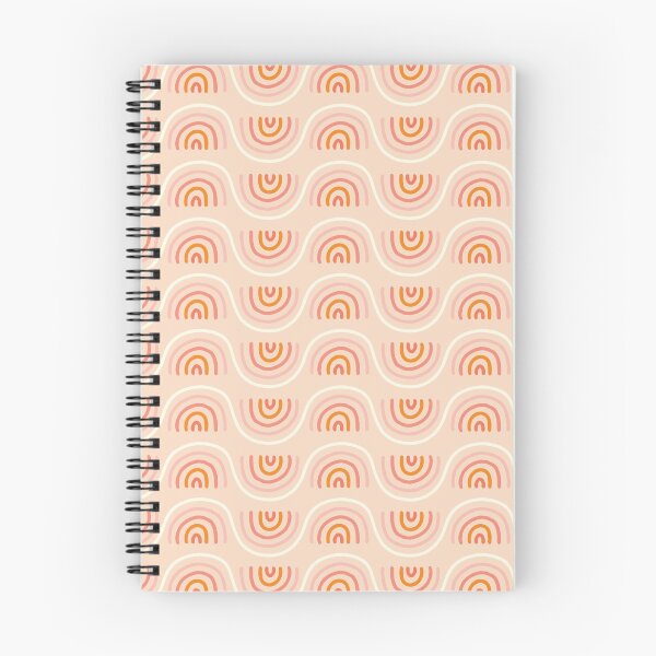 Item preview, Rainbow Waves - Peach designed and sold by cheekimori.