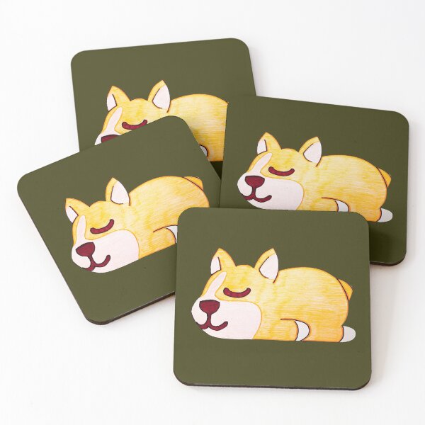 Item preview, Sleeping Corgi designed and sold by jevelynlustan.