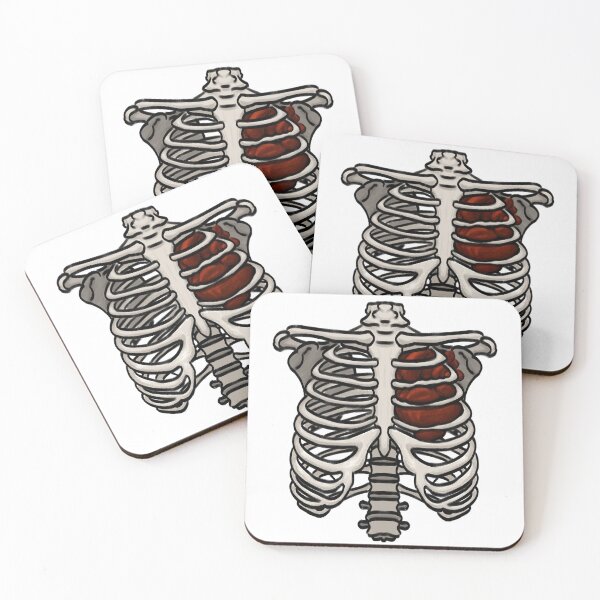 Item preview, Ribcage with Heart designed and sold by BluishLemonade.