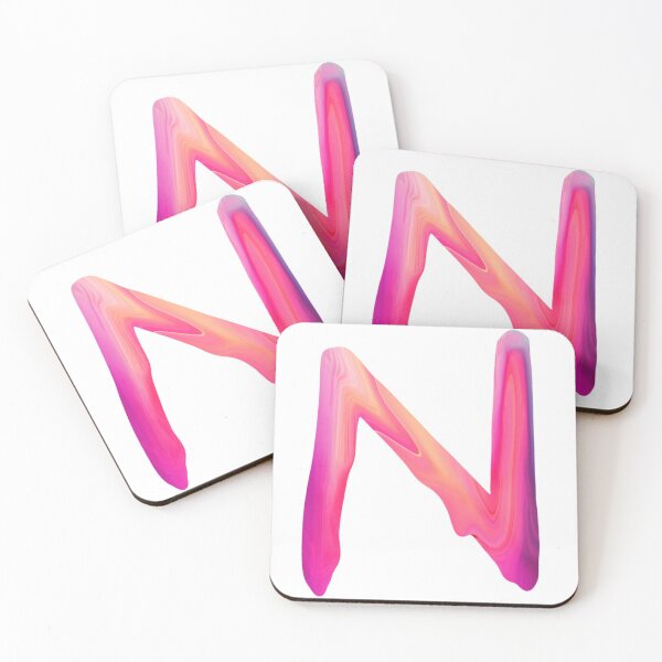 Item preview, Pastel painted letter N designed and sold by Artsy Corner.