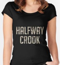 Halfway Crook Women's Fitted Scoop T-Shirt