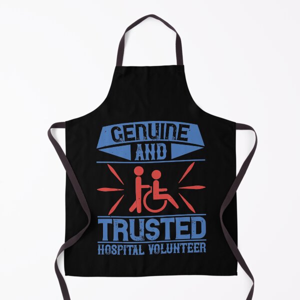 Item preview, Genuine and Trusted Hospital Volunteer designed and sold by GoodVibeDesign.