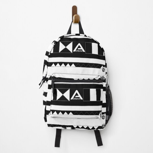 Item preview, Black and White Lisu Fabric Pattern designed and sold by Adisak-designs.