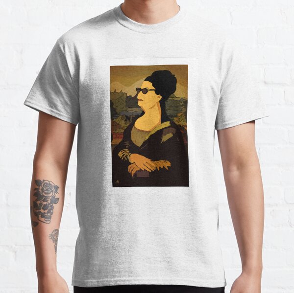 Oum Kolthoum Mona lisa T-shirt classique