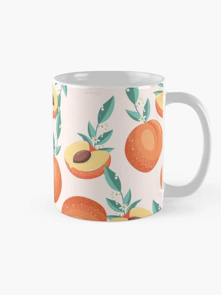 Thumbnail 3 of 6, Coffee Mug, Apricots Design designed and sold by MaskForTask.