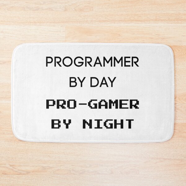 Item preview, Programmer By Day Pro Gamer By Night designed and sold by Ogrelink.