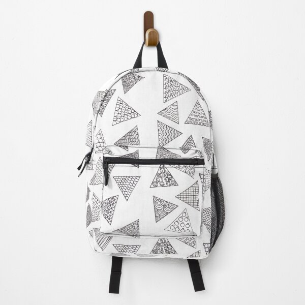 Item preview, Triangles Zentangle designed and sold by DesignPMG.
