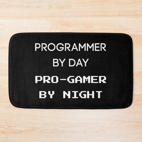 Item preview, Programmer By Day Pro Gamer By Night designed and sold by Ogrelink.