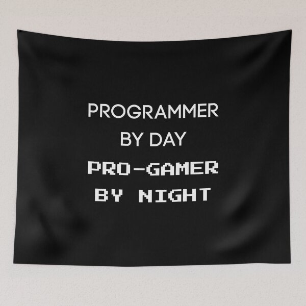 Item preview, Programmer By Day Pro Gamer By Night designed and sold by Ogrelink.