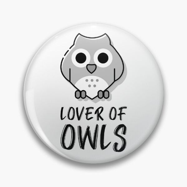 Item preview, Lover of owls cute grey owl designed and sold by javes93.