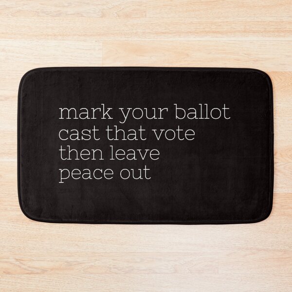 Item preview, Cast that Vote then Leave designed and sold by PrintbyPatty.