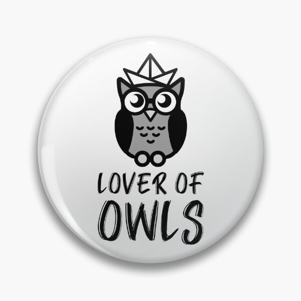 Item preview, Lover of owls nerdy grey owl designed and sold by javes93.