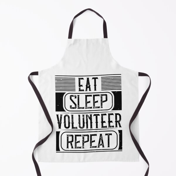 Item preview, Eat Sleep Volunteer Repeat designed and sold by GoodVibeDesign.