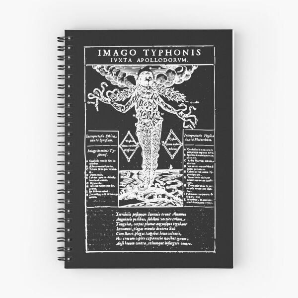 Item preview, Kircher Oedipus Aegyptiacus Typhon Satanic Medieval Art designed and sold by h44k0n.