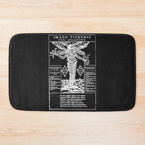 Item preview, Kircher Oedipus Aegyptiacus Typhon Satanic Medieval Art designed and sold by h44k0n.
